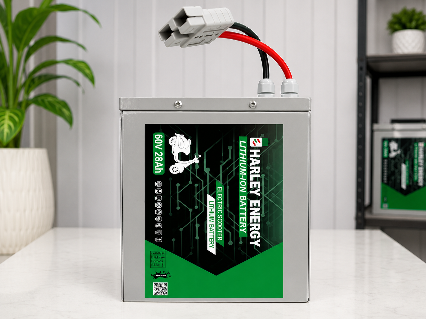 Eharley 60v 28ah lithium ion battery