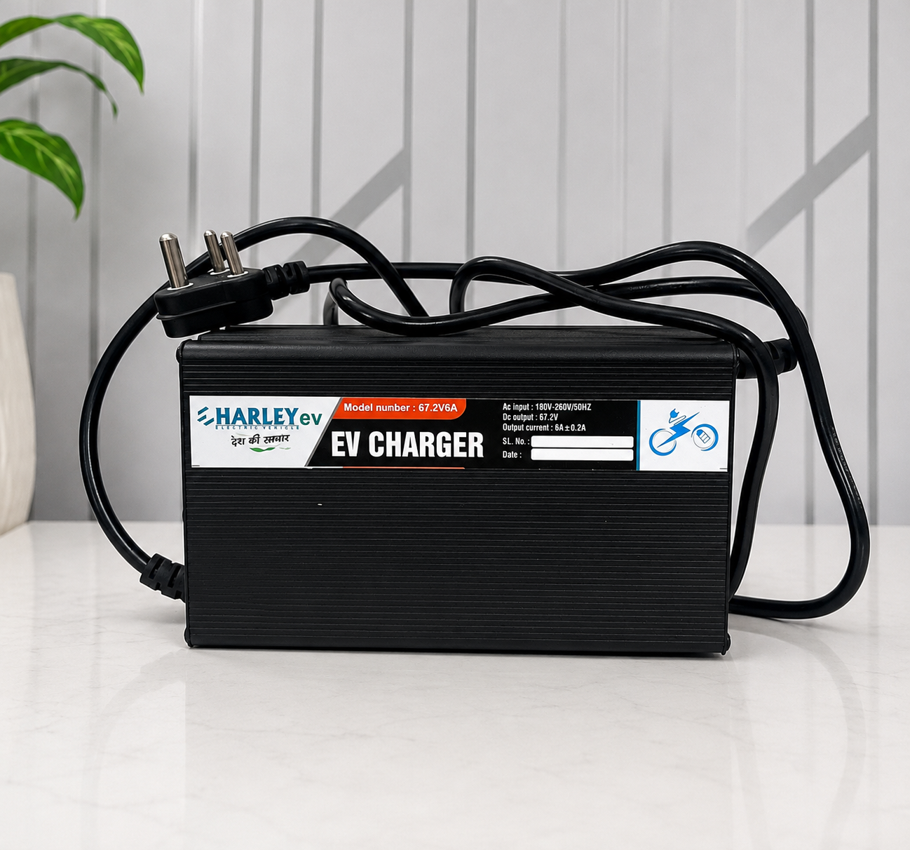EHarley EV 72V 6A Lithium-ion Battery Charger