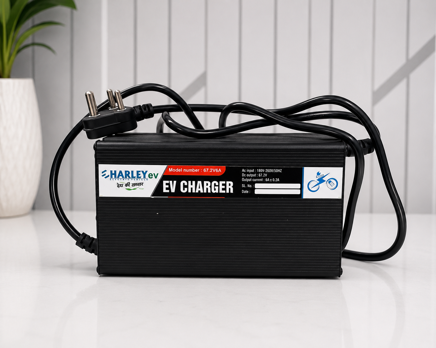 EHarley EV 67.2V 6A Lithium-ion Battery Charger