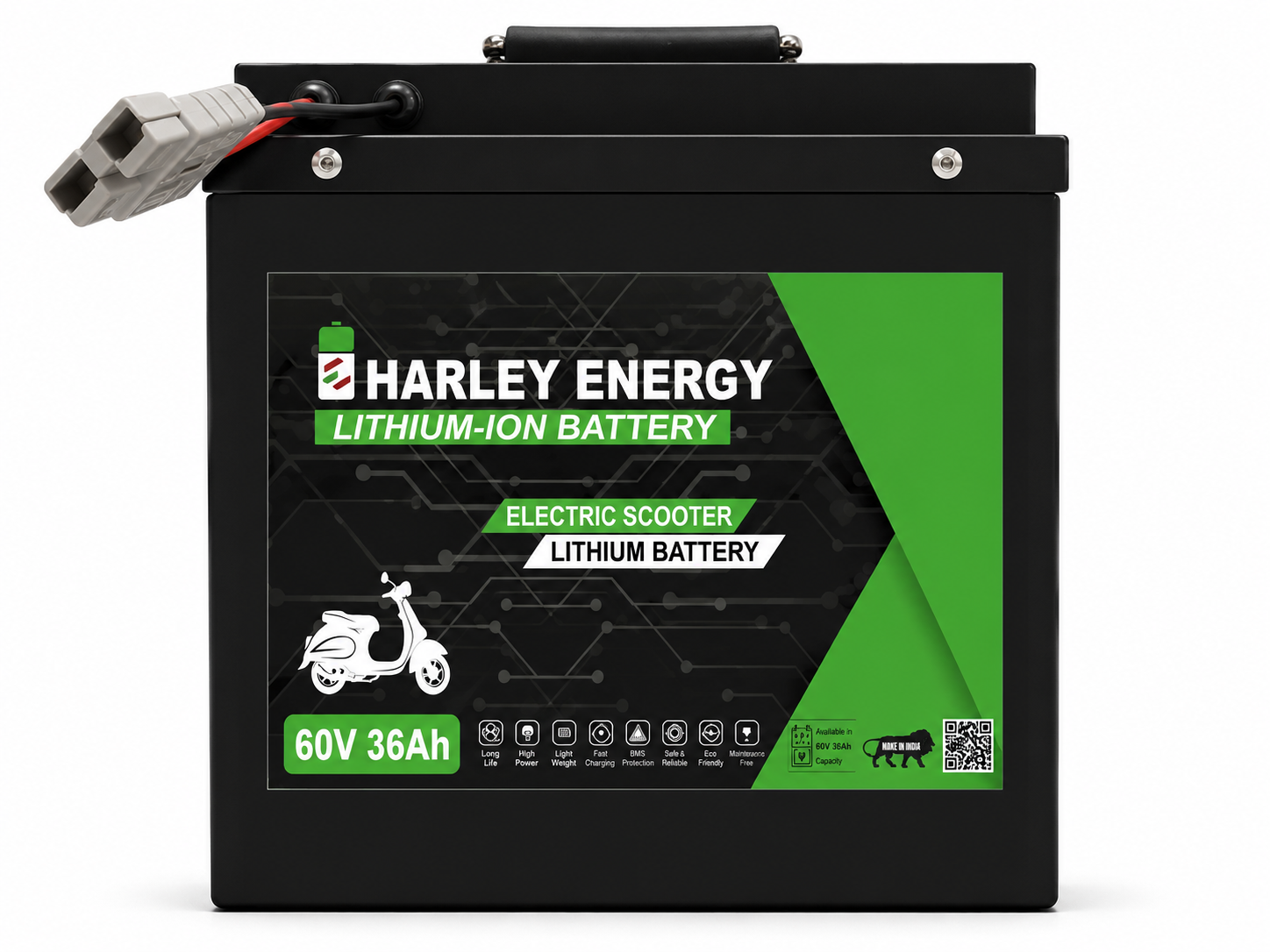 E-harley 60v 50ah lithium ion battery